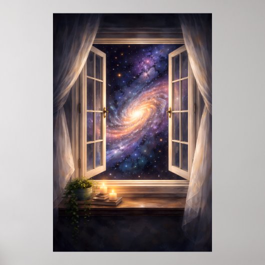 Galaxy Window poster (Voorkant)