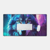 Galaxy Wolf Cosmat voor bureau Bureaumat (Keyboard & Muis)