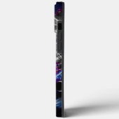 Galaxy Wolf Hoesje-Mate iPhone Case (Achterkant / Links)