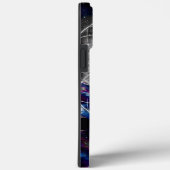 Galaxy Wolf Hoesje-Mate iPhone Case (Achterkant / Rechts)