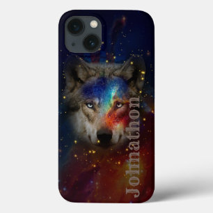 Galaxy Wolf voor mannen en tieners Case-Mate iPhone Case