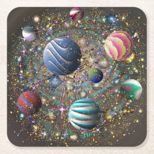 Galaxy Zelariamin Kartonnen Onderzetters
