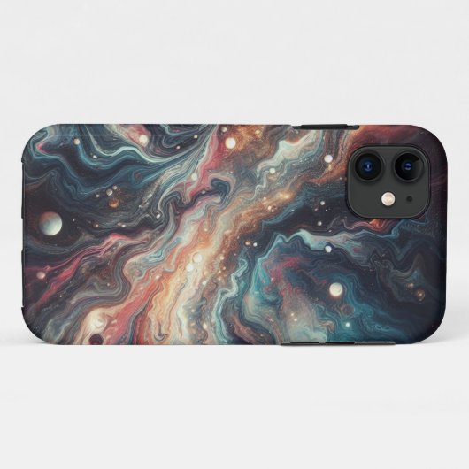 GalaxyGlow Case-Mate iPhone Case (Achterkant (horizontaal))