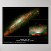 GalaxyNGC3079-2001-28a Poster (Voorkant)
