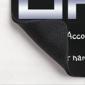  Galaxy's grootste pap Mousepad Muismat (Hoek)