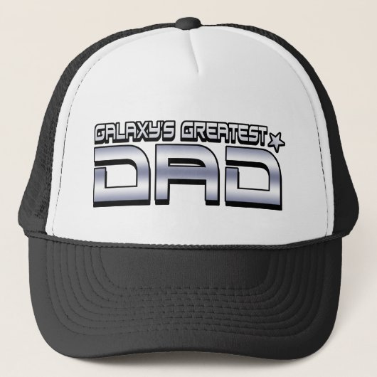Galaxy's grootste pap Trucker Hat Pet (Voorkant)