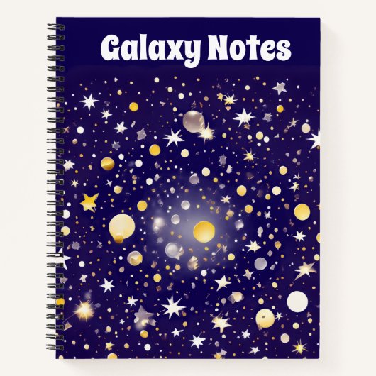 galazy notitieboek (Voorkant)