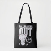 Galblaas Feline Good Surgery Cat Lover Tote Bag (Voorkant)