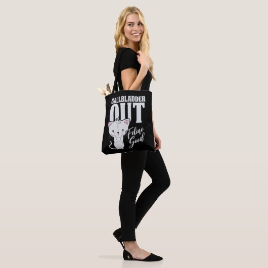 Galblaas Feline Good Surgery Cat Lover Tote Bag (Op model)
