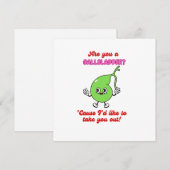 Galblaas Valentijnse Kaart (Voorkant / Achterkant)