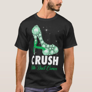 Galblaaskanker Bewustzijn Hoge Hak Krijger Overlev T-shirt