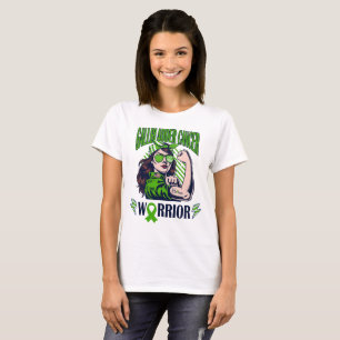 Galblaaskanker krijger geloven en vechten t-shirt
