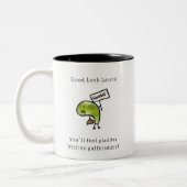 Galblazer Verwijderen Goede Luck Tweekleurige Koffiemok (Links)