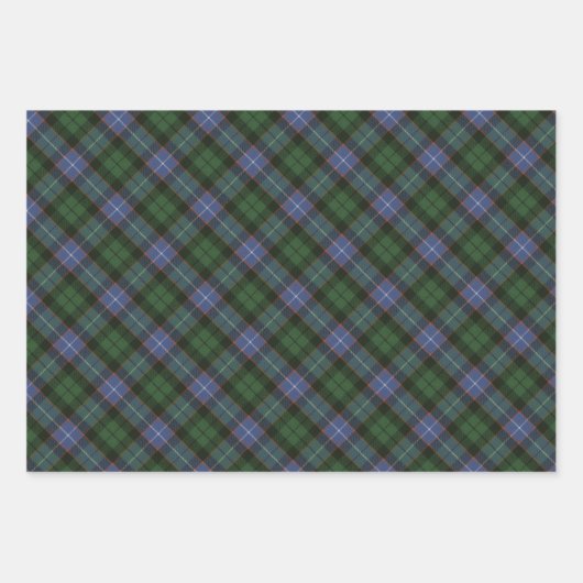 Galbraith Ancient Original Scottish Tartan Inpakpapier Vel (Voorkant 2)