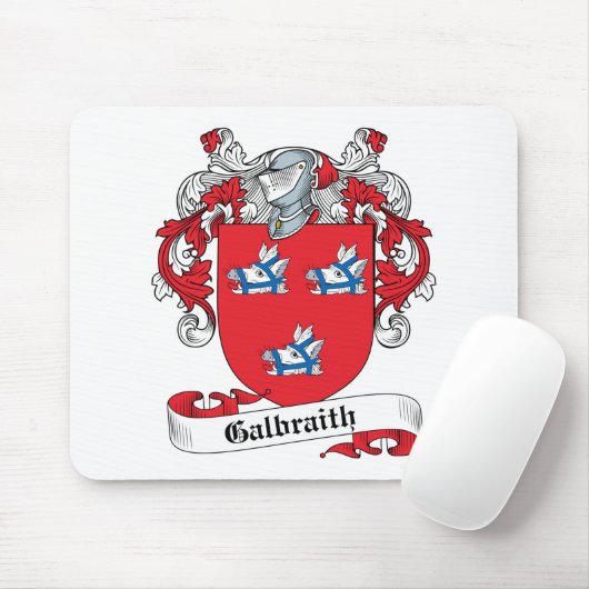 Galbraith Family Crest Muismat (Met muis)