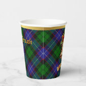 Galbraith gepersonaliseerde Tartan kerst Papieren Bekers (Rechts)