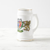 Galbraith Irish Shield Beer Stein Bierpul (Voorkant rechts)