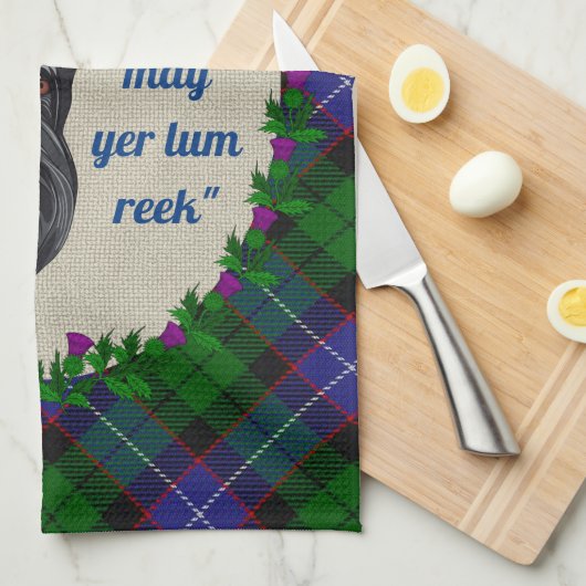 Galbraith Scottie Hondenkeukenhanddoek Theedoek (Quarter Fold)