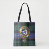 Galbraith Tartan & Badge Tote Bag (Voorkant)