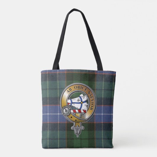 Galbraith Tartan & Badge Tote Bag (Achterkant)