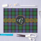 Galbraith Tartan en monogram Tissuepapier (Craft)
