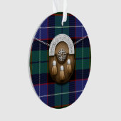 Galbraith Tartan en Sporran Ornament (voorkant)