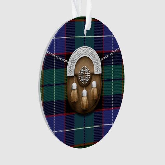 Galbraith Tartan en Sporran Ornament (voorkant)