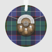 Galbraith Tartan en Sporran Ornament (achterkant)