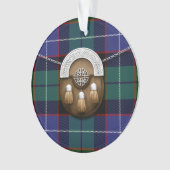 Galbraith Tartan en Sporran Ornament (voorkant)