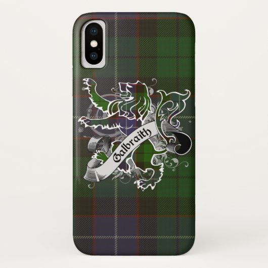 Galbraith Tartan Lion Case-Mate iPhone Case (Achterkant)