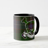 Galbraith Tartan Skull-Mok Mok (Voorkant rechts)