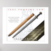 Galdrgrimm door Jake Powning Poster (Voorkant)