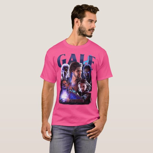 Gale Baldurs Gate T-shirt (Voorkant volledig)