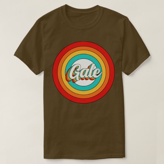 Gale Naam Shirt  Gale Circle (Design voorkant)