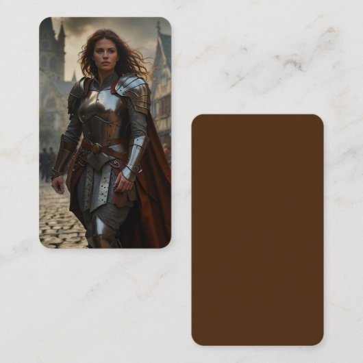 Galeena, Verdediger van het Volk Bladwijzer Visitekaartje (Voorkant / Achterkant)