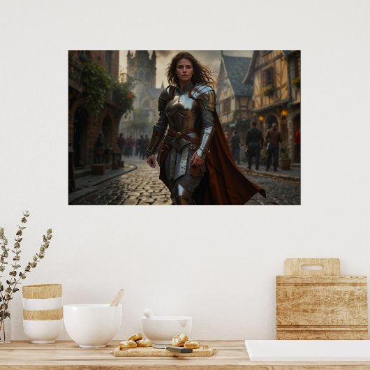 Galeena, Verdediger van het Volk Poster (Keuken)