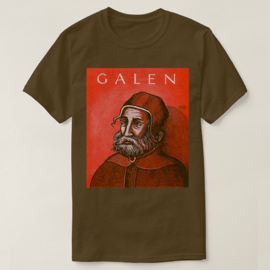 Galen Ancient Griekse arts T-shirt (Design voorkant)