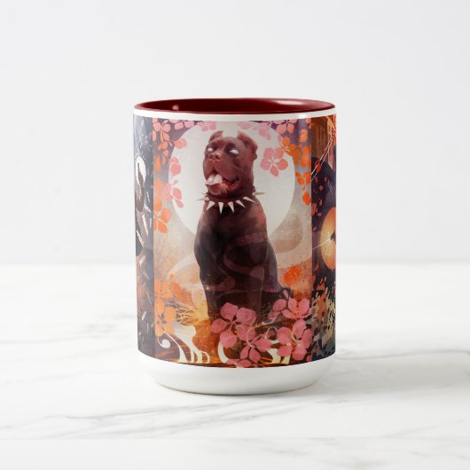 Galen Dara Monty & Sterke Kunst mok (Center)