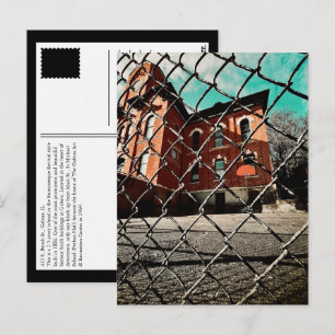 Galena Feehan Hall Historisch gebouw Briefkaart