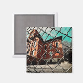 Galena Feehan Hall Historisch gebouw Magneet (Voorkant / Achterkant)