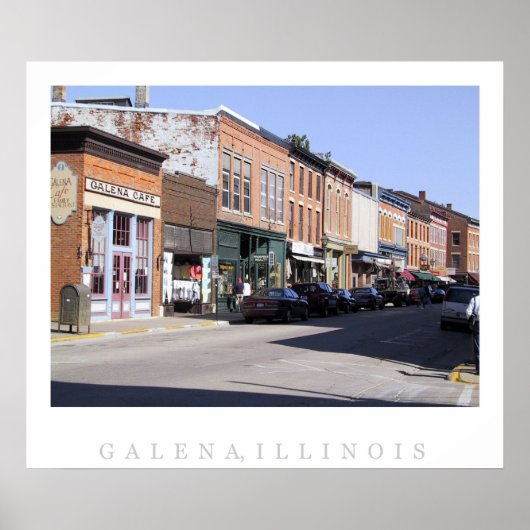 Galena, IL Poster (Voorkant)