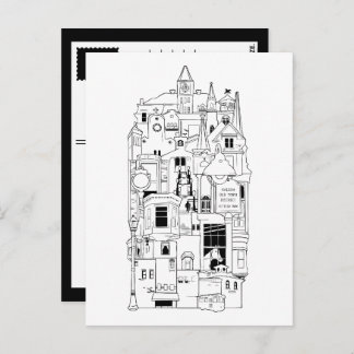 Galena Illinois collage Briefkaart