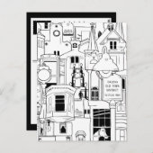 Galena Illinois collage Briefkaart (Voorkant / Achterkant)