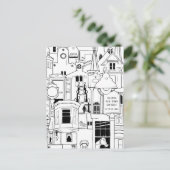 Galena Illinois collage Briefkaart (Staand voorkant)