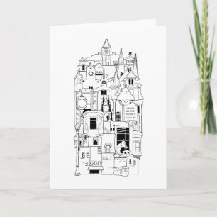 Galena Illinois collage Feestdagen Kaart