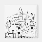 Galena Illinois collage Magneet (Voorkant)