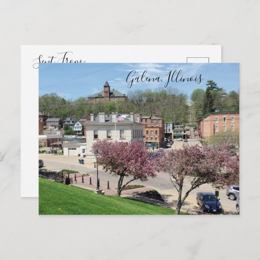 Galena, Illinois Keepomwille Memorabilia Briefkaart (Voorkant / Achterkant)