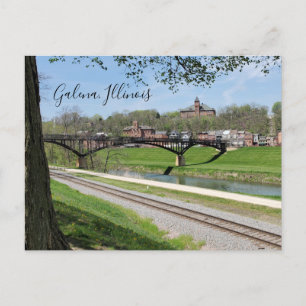 Galena, Illinois Keepomwille Memorabilia Briefkaart