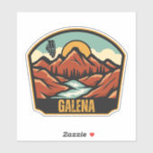 Galena, Illinois  Sticker (Vel)