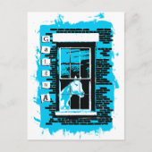 Galena Illinois Window Horse briefkaart (Voorkant)